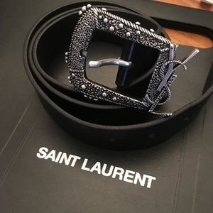 saint laurent cheyenne belt